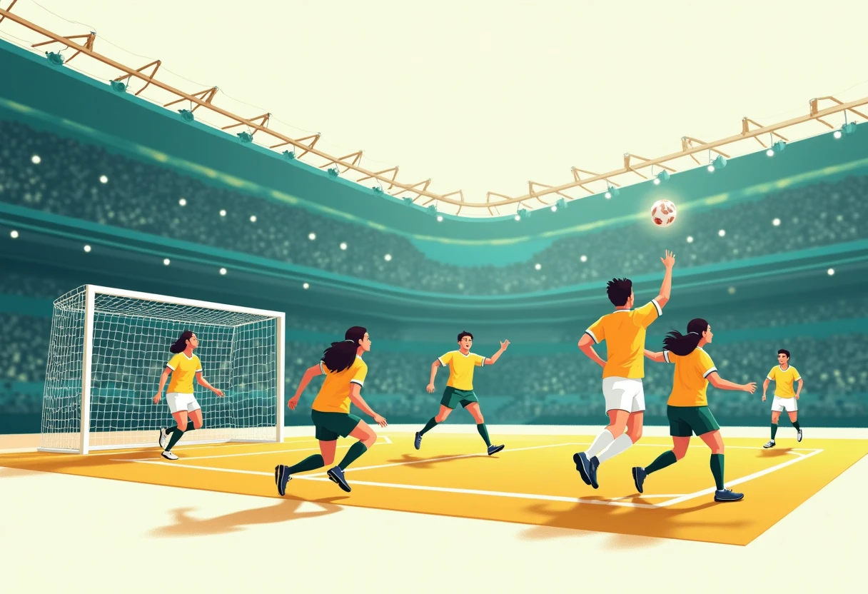 Football goal celebration
